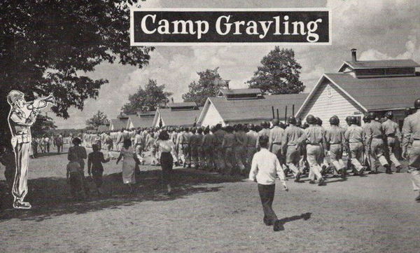 Camp Grayling - Old Postcard (newer photo)